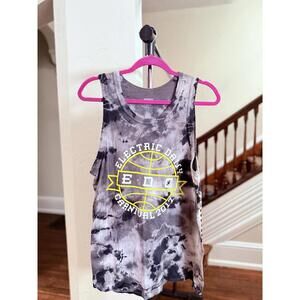 Insomniac Electric Daisy Carnival 2019 Tie-Dye Men's Tank Top Size S